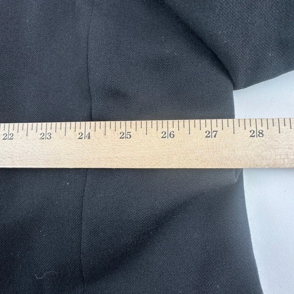 Versini Mens‎ Tuxedo 52L Jacket Black Wool 2 Piece Blazer Pants 53 x 24 Short